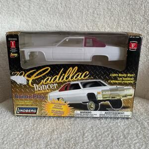New Factory Sealed 1/25 " 1979 CADILLAC COUPE DANCER LOWRIDER " Model Lindberg